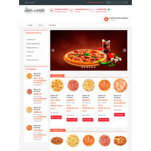 Criação de Site Pizzaria Delivery